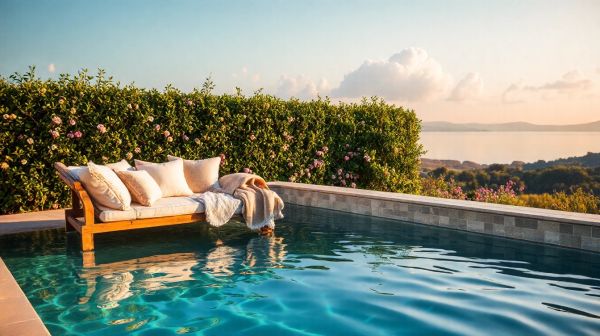 9 astuces pour créer un coin détente durable au bord du bassin