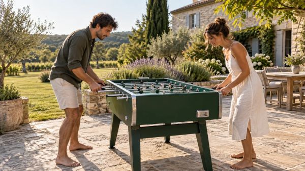 Découvrez les avantages du babyfoot extérieur Stella pour votre jardin
