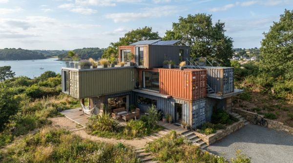 Explorer les options de maisons en containers maritimes