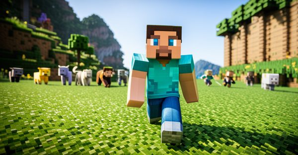 Peluche minecraft : le compagnon parfait pour petits et grands
