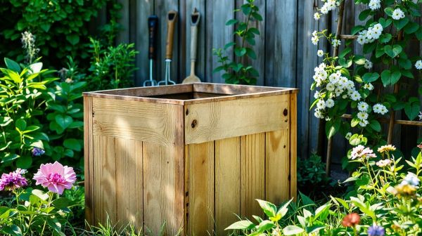 Top 5 composteurs en bois pour un jardin éco-responsable